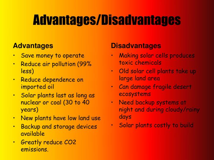 Photo Advantages and Disadvantages of Solar Adaptability From  Sorong