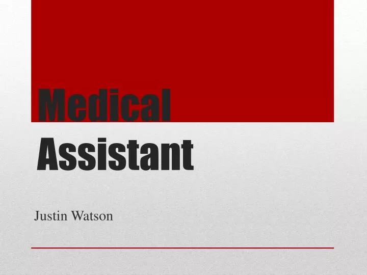 Medical Assistant Slideshow Powerpoint PPT - Medical Assistant PowerPoint Presentation, free download - ID:1598219