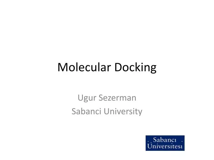 molecular docking n.