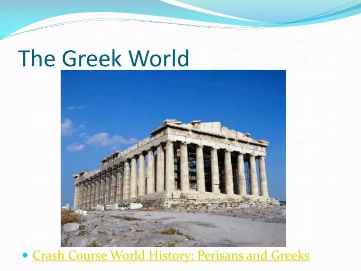 the greek world n.