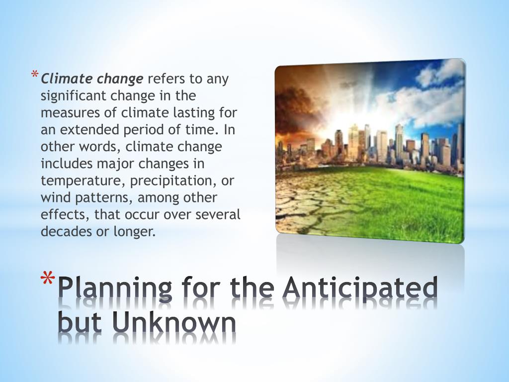 PPT - Planning for Climate Change: New York State's Response to Extreme ...
