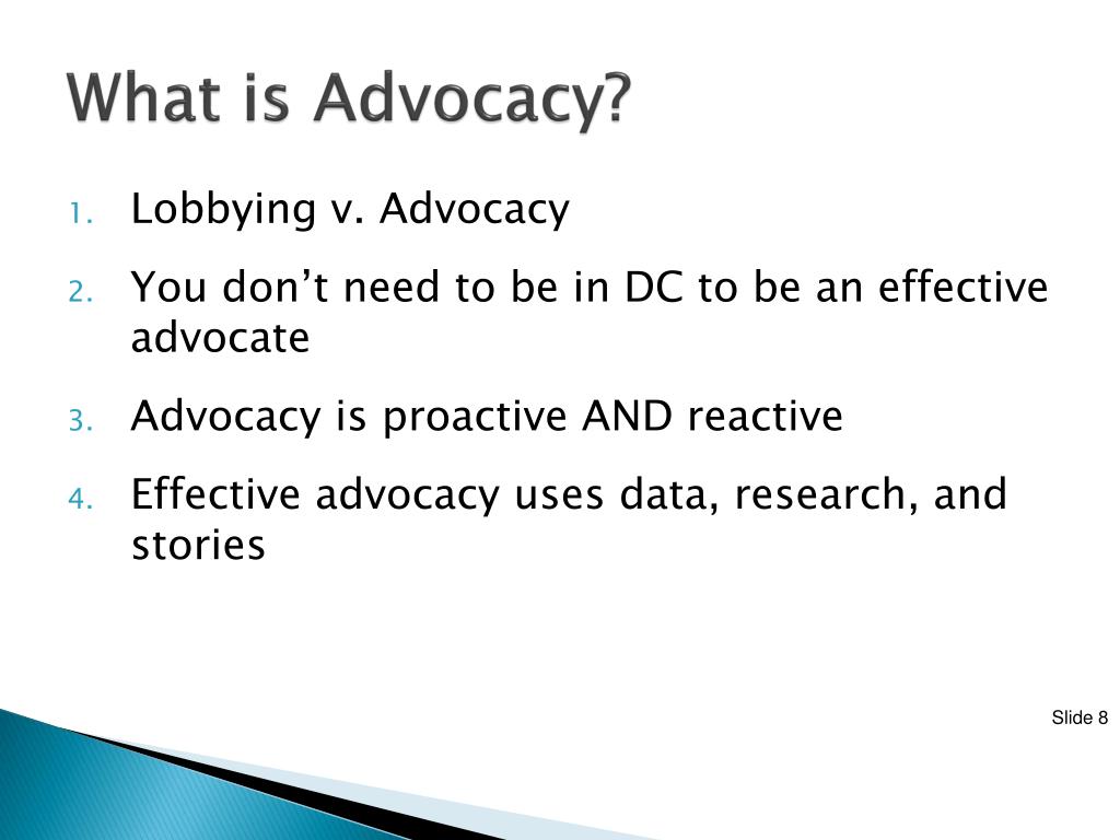 PPT - Advocacy And YOU PowerPoint Presentation, Free Download - ID:1599240