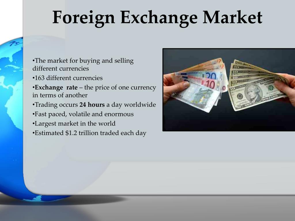 forex is a foreign exchange market