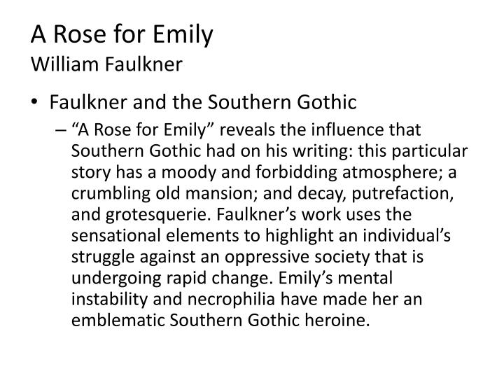 a rose for emily gothic murder Notes on faulkner’s a rose for emily - download as word gothic novels and stories also often include unnatural combinations taboo subjects such as murder. a rose for emily gothic murder Notes on faulkner’s a rose for emily - download as word gothic novels and stories also often include unnatural combinations taboo subjects such as murder.