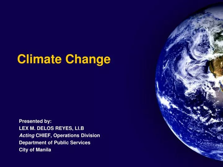 PPT Climate Change PowerPoint Presentation Free Download ID 1600527