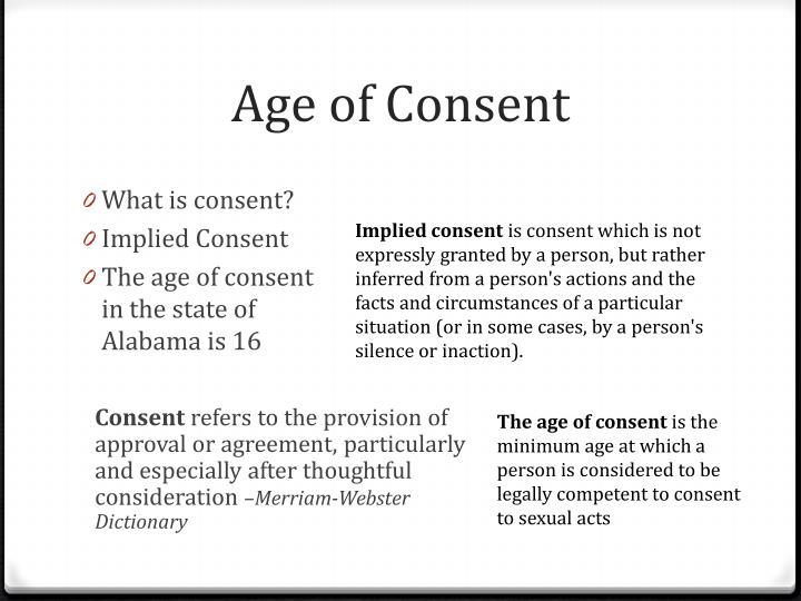 PPT Age of Consent PowerPoint Presentation ID1601011