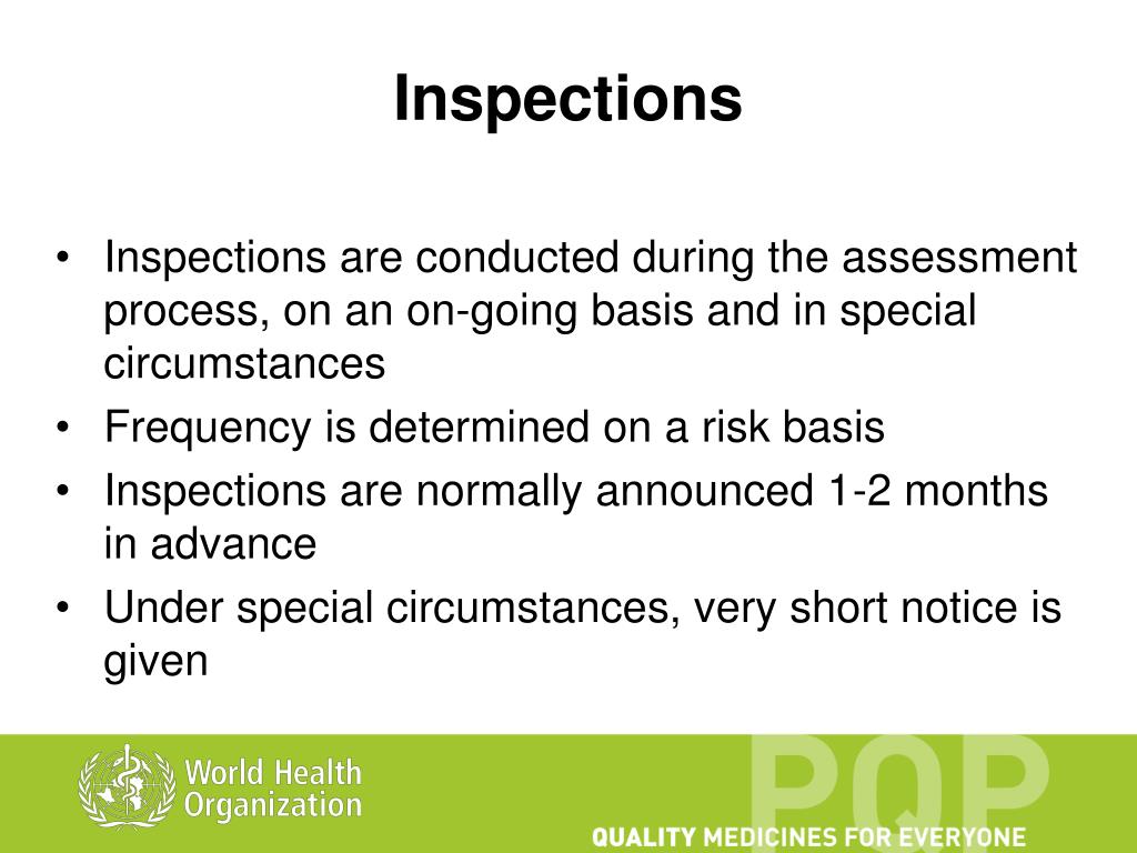 PPT - Deusdedit K. Mubangizi Technical Officer Acting Head of Inspections World Health ...