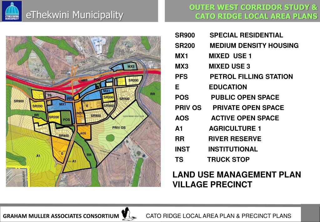 PPT - OUTER WEST CORRIDOR STUDY & CATO RIDGE CONCEPTUAL LAP CATO RIDGE ...