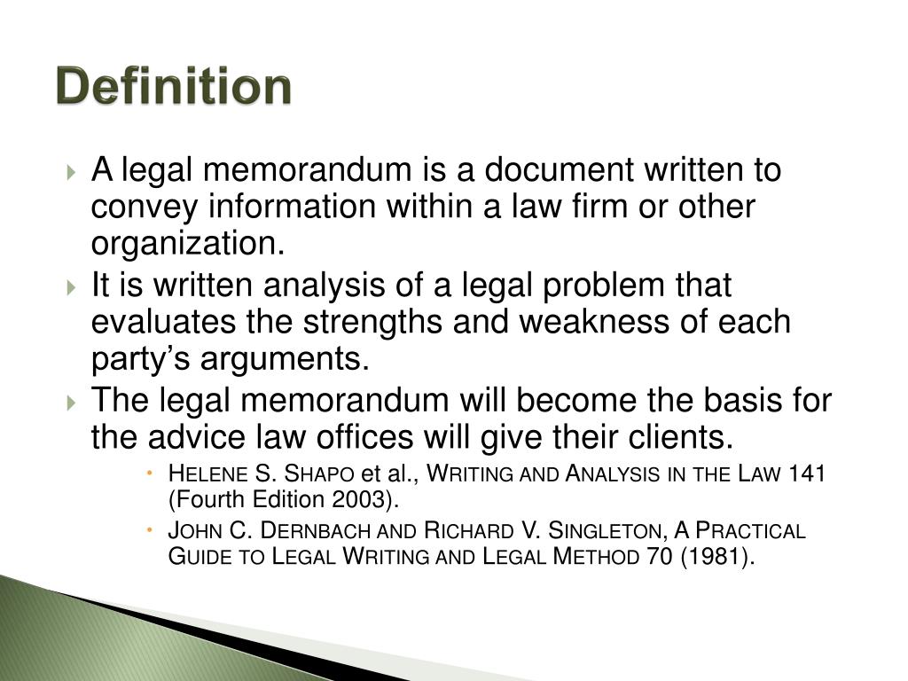 memoranda definicion memoranda definicion