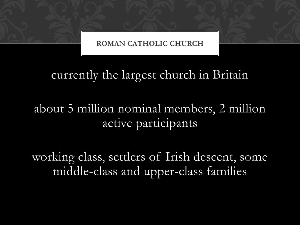 PPT - Religion in the United Kingdom PowerPoint Presentation, free ...