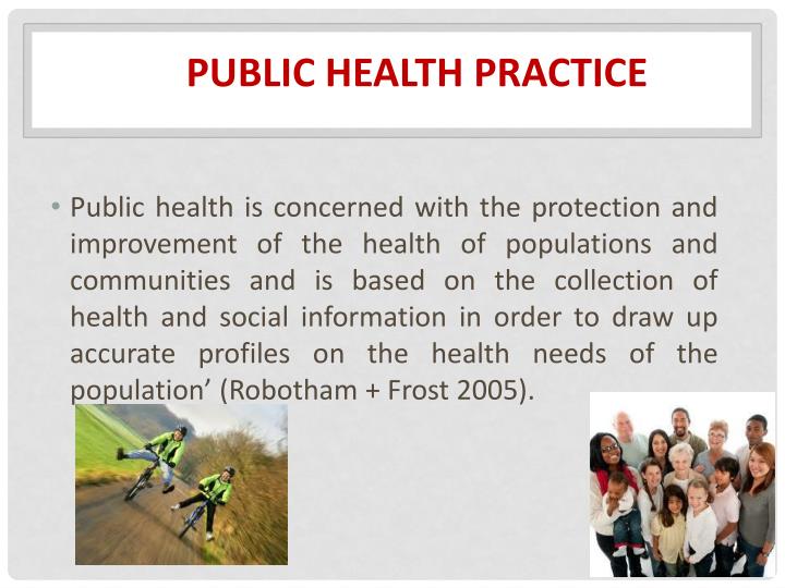 PPT - Principles And Concepts Of Public Health PowerPoint Presentation ...