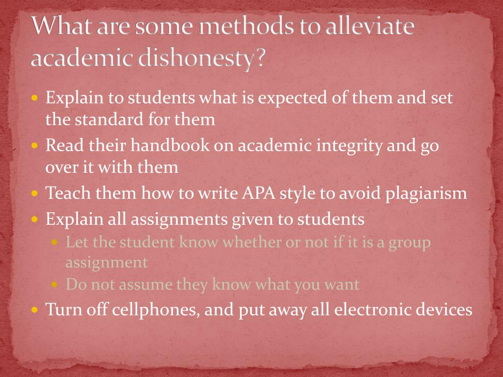 academic dishonesty nursing education ppt powerpoint presentation