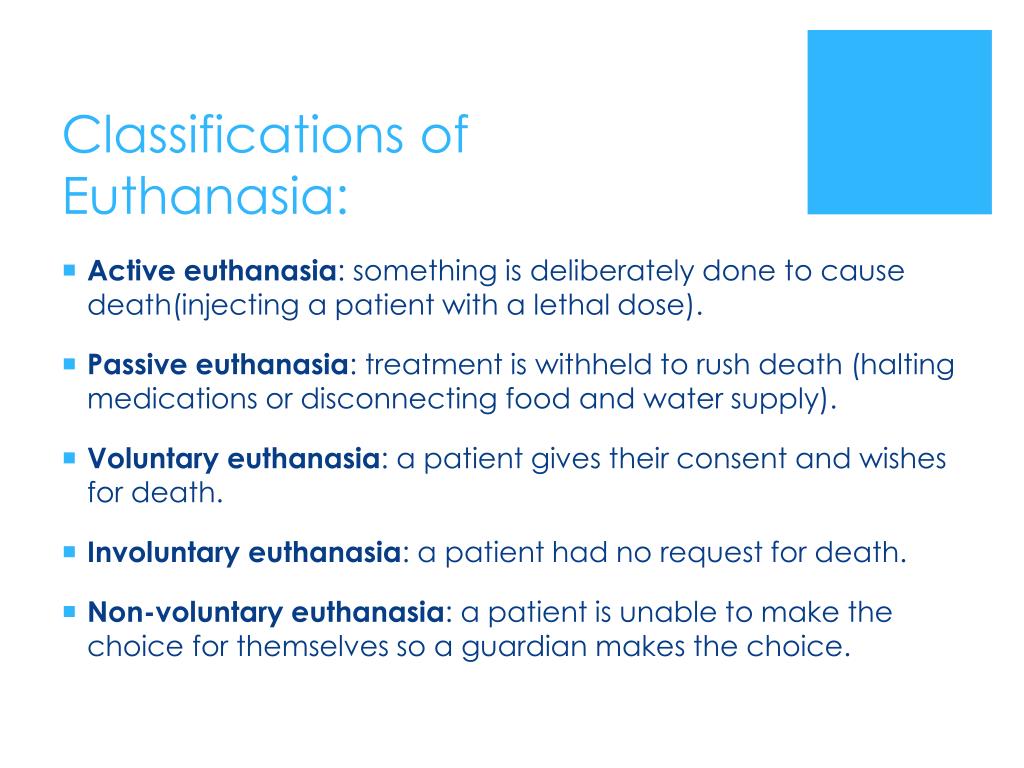 PPT Euthanasia Assisted Suicide for the Terminally Ill in the