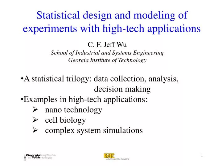 Experimental statistical designs and analysis in simulation modeling