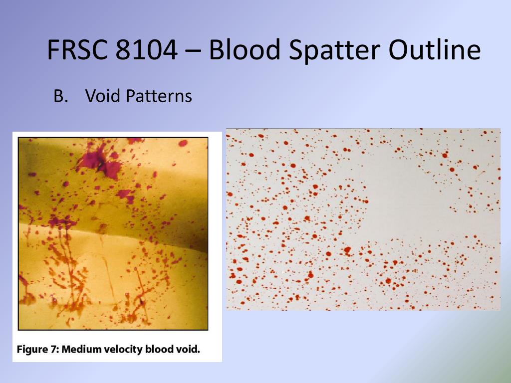 PPT - Chapter Ten – Bloodstain Pattern Analysis PowerPoint Presentation