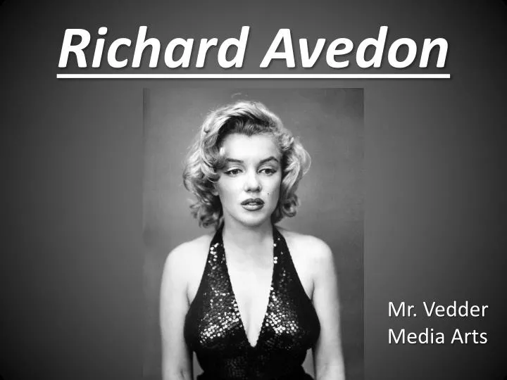 richard avedon powerpoint presentation