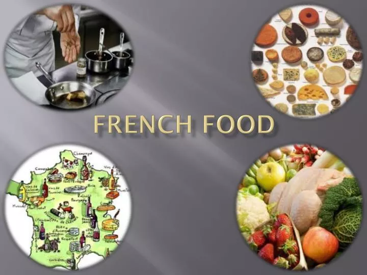 french word for food presentation