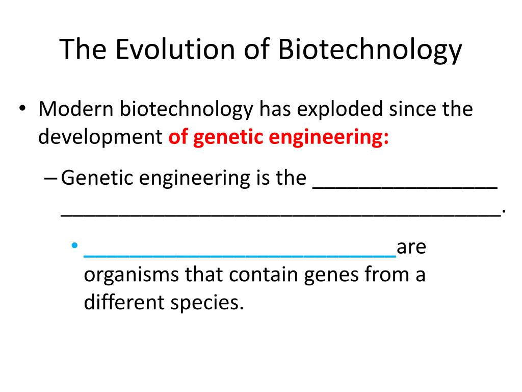 PPT Biotechnology PowerPoint Presentation, free download ID1607268