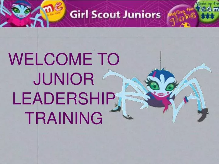 PPT - WELCOME TO JUNIOR LEADERSHIP TRAINING PowerPoint Presentation ...