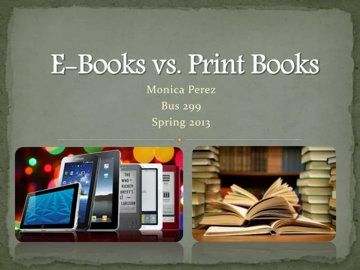 e books vs print books n.