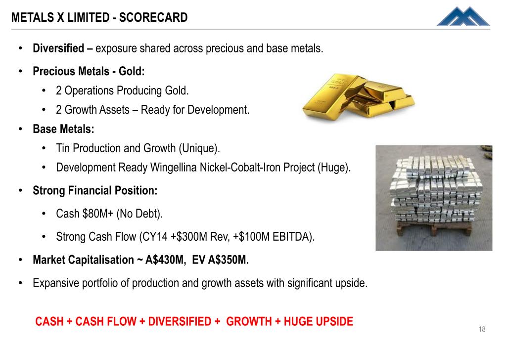 PPT TOP 10 AUSTRALIAN GOLD PRODUCER AUSTRALIA’S LARGEST TIN PRODUCER