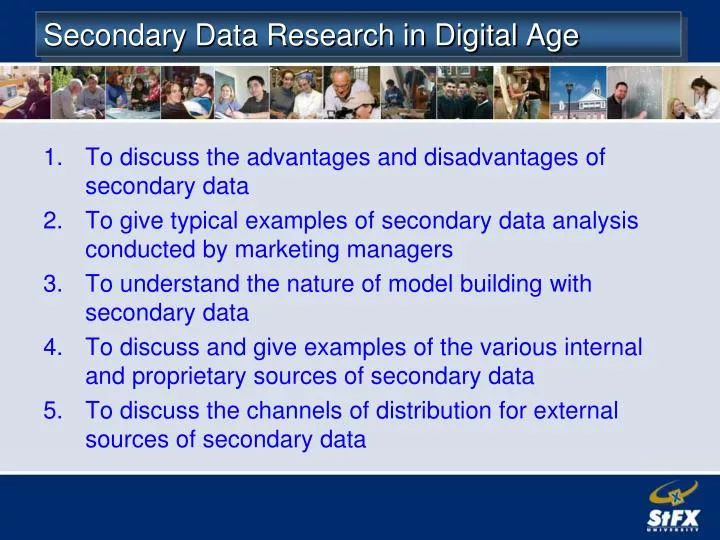 Ppt Secondary Data Research In Digital Age Powerpoint