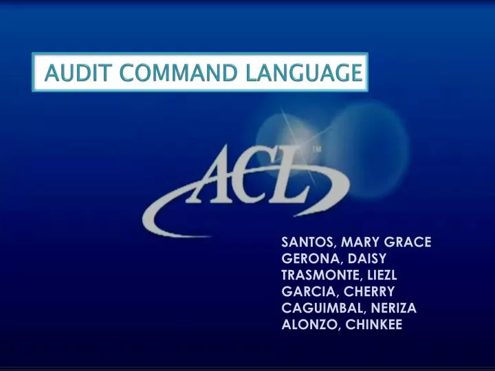 acl audit software acl audit software
