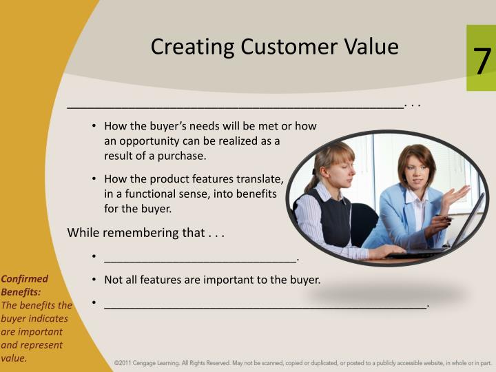 create customer value create customer value