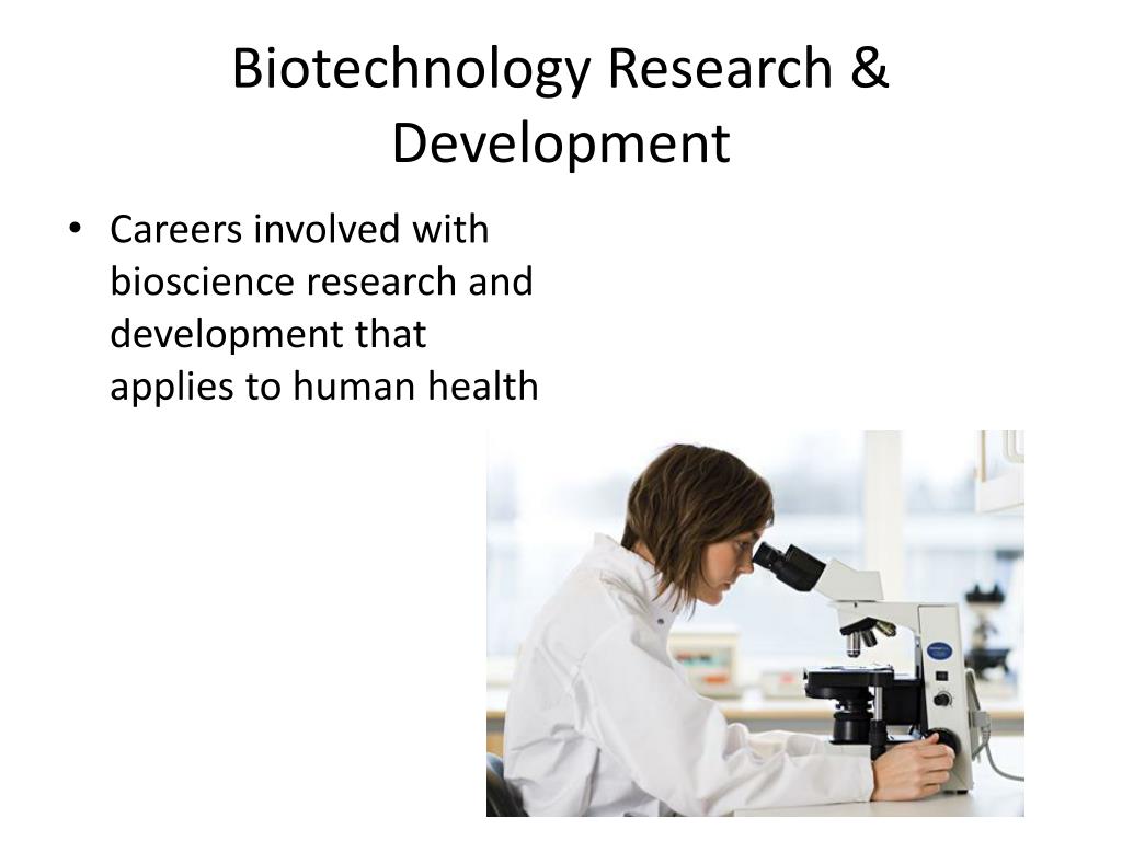 PPT Biotechnology Research & Development PowerPoint Presentation ID