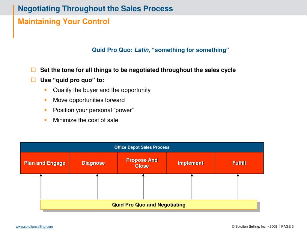 PPT Fice Depot Sales Process – Global Major Public
