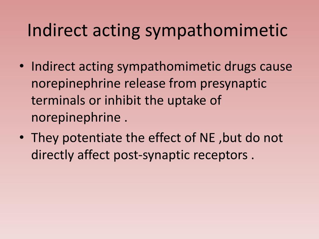 PPT ADRENERGIC MEDICATIONS ( sympathomimetic drugs ) PowerPoint
