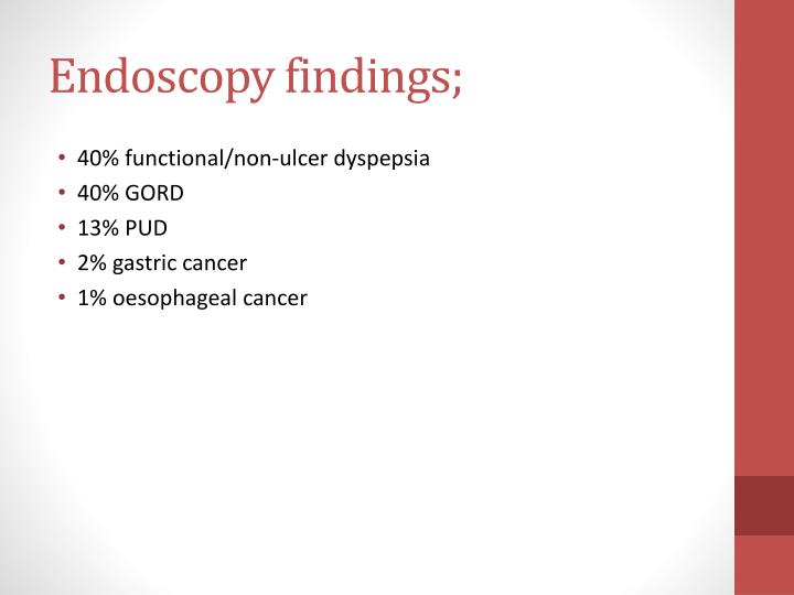 endoscopy findings