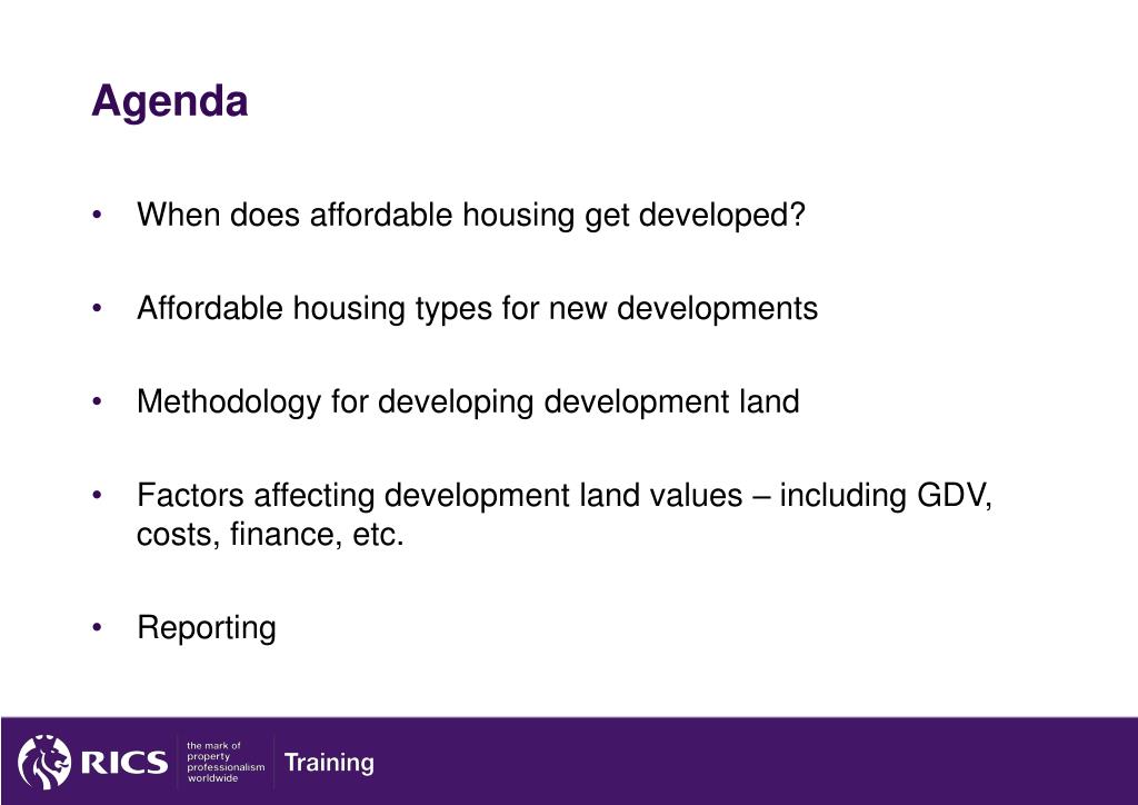 PPT - Valuation of land for Affordable Housing PowerPoint Presentation ...
