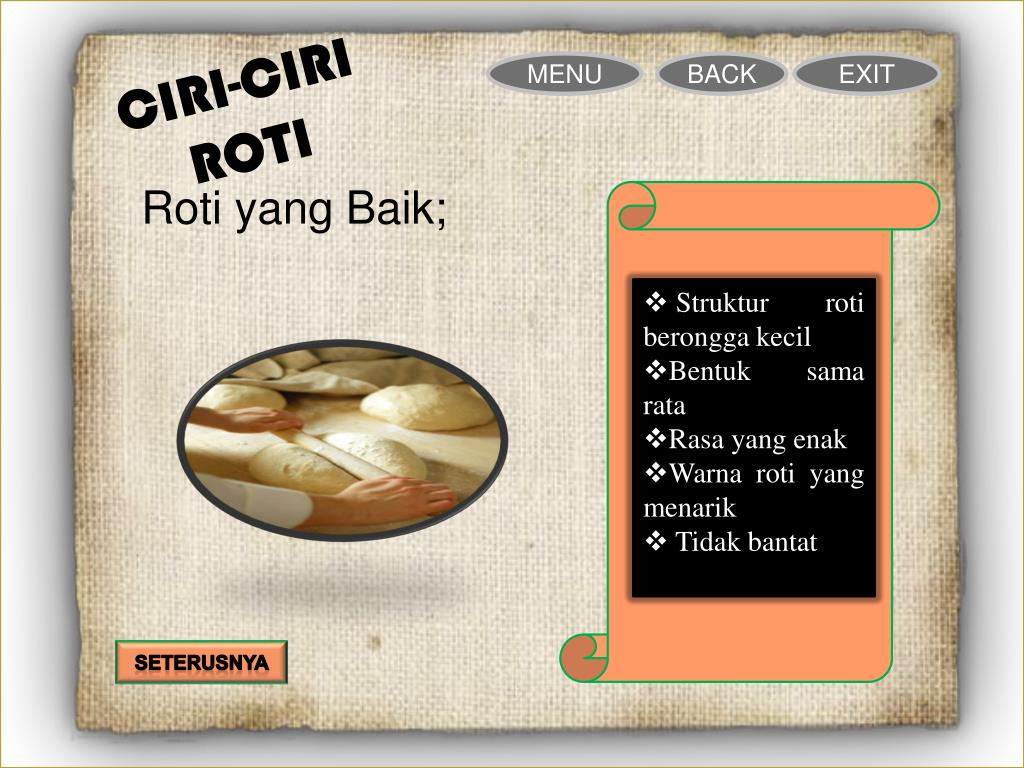 PPT - ROTI DAN MASAKAN YIS PowerPoint Presentation, free 