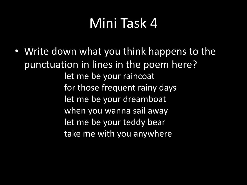 Ppt I Wanna Be Yours By John Cooper Clark Powerpoint Presentation Free Download Id