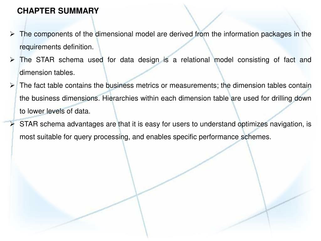 dimensional modeling principles