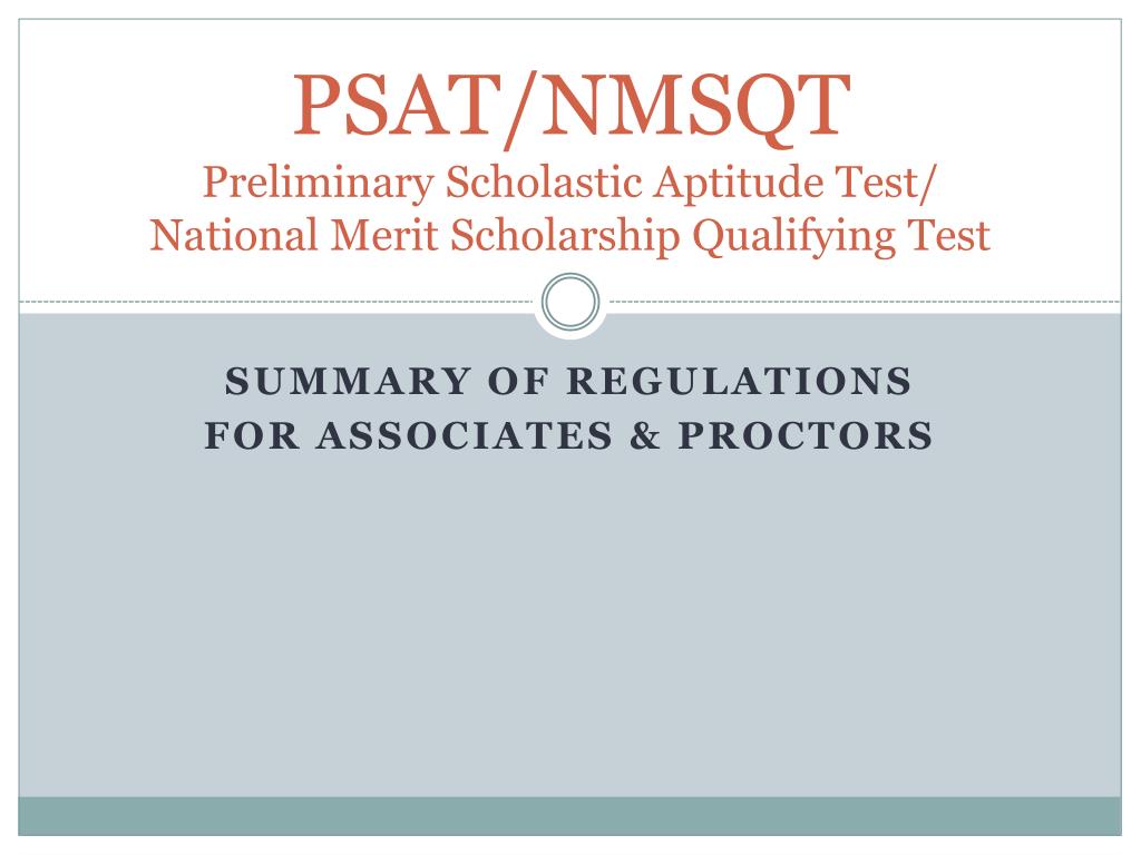 Scholastic Aptitude Test - an overview