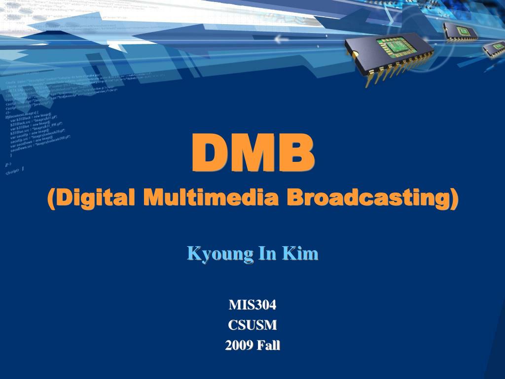 digital media broadcasting presentation