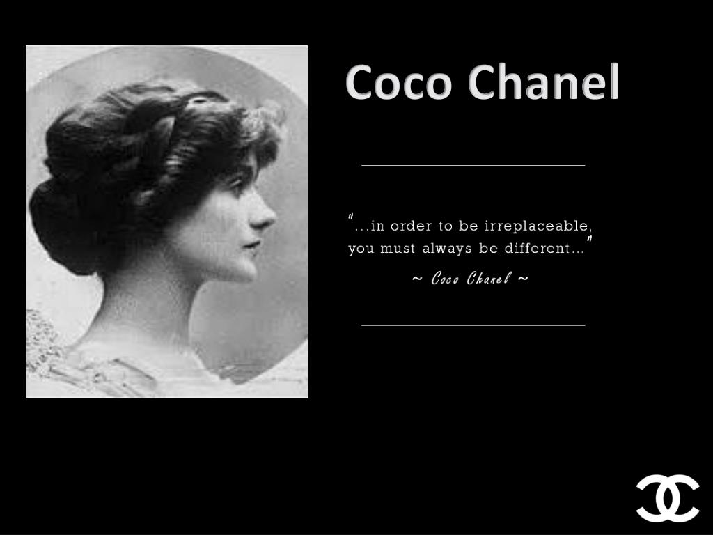 PPT - Coco Chanel PowerPoint Presentation, free download - ID:1615137