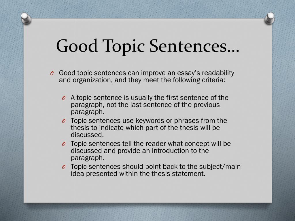 Topic 0. Topic sentence. What is topic sentence. A good topic sentence. Introduction: topic sentence.