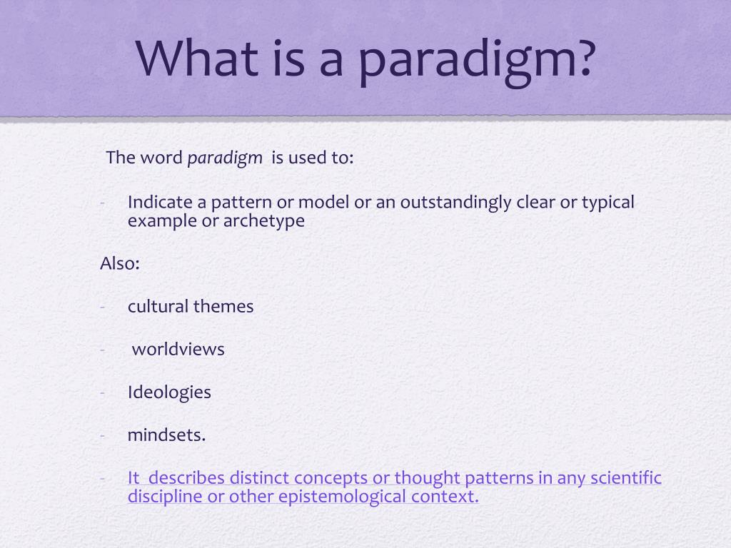 PPT - Ontology, Epistomology Methodology Paradigms in research