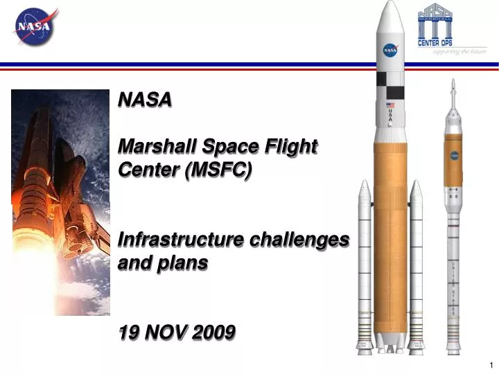 PPT - NASA Marshall Space Flight Center (MSFC) Infrastructure ...