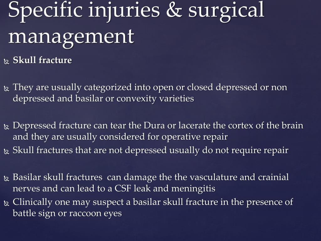 basilar fracture symptoms