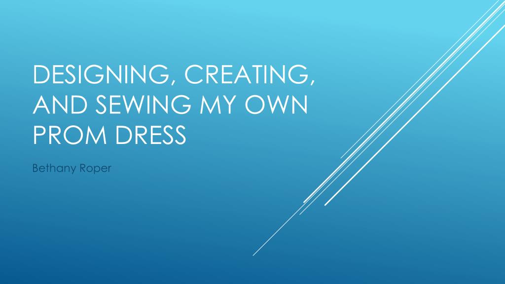 Design My Own Prom Dress