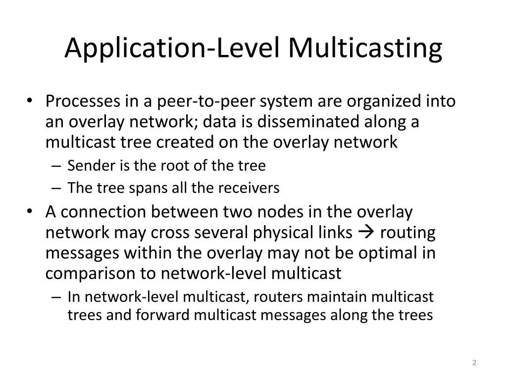 PPT Multicast Communication PowerPoint Presentation, free download