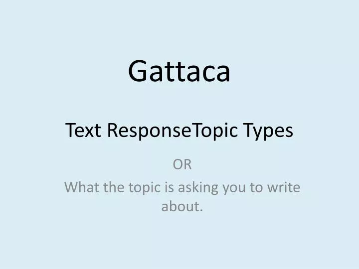 gattaca vs the island text study essay Gattaca future worlds essay writing writing a methodology for a dissertation zone essay about picnic spot contoh soal essay bahasa inggris report text so. gattaca vs the island text study essay Gattaca future worlds essay writing writing a methodology for a dissertation zone essay about picnic spot contoh soal essay bahasa inggris report text so.