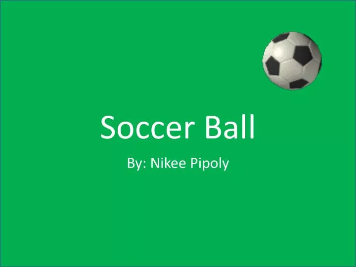 soccer ball n.