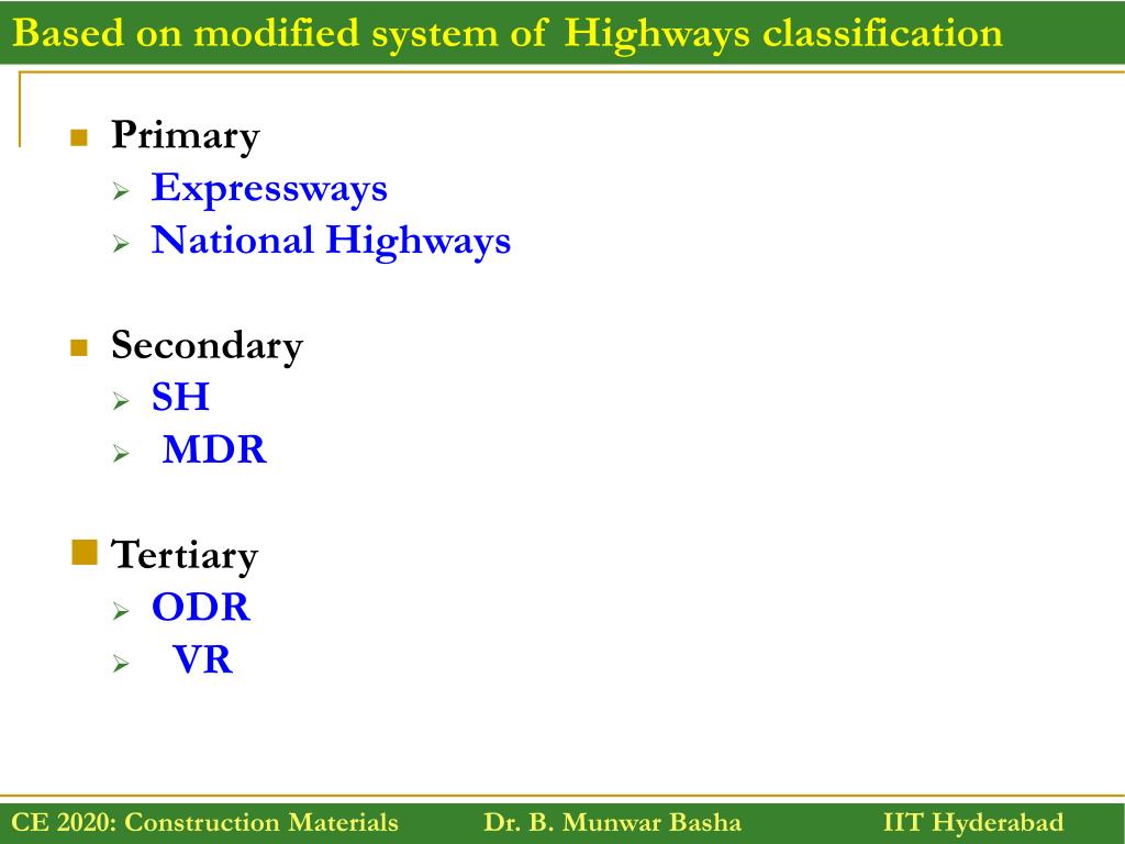 PPT - Introduction to Indian Highways PowerPoint Presentation, free ...