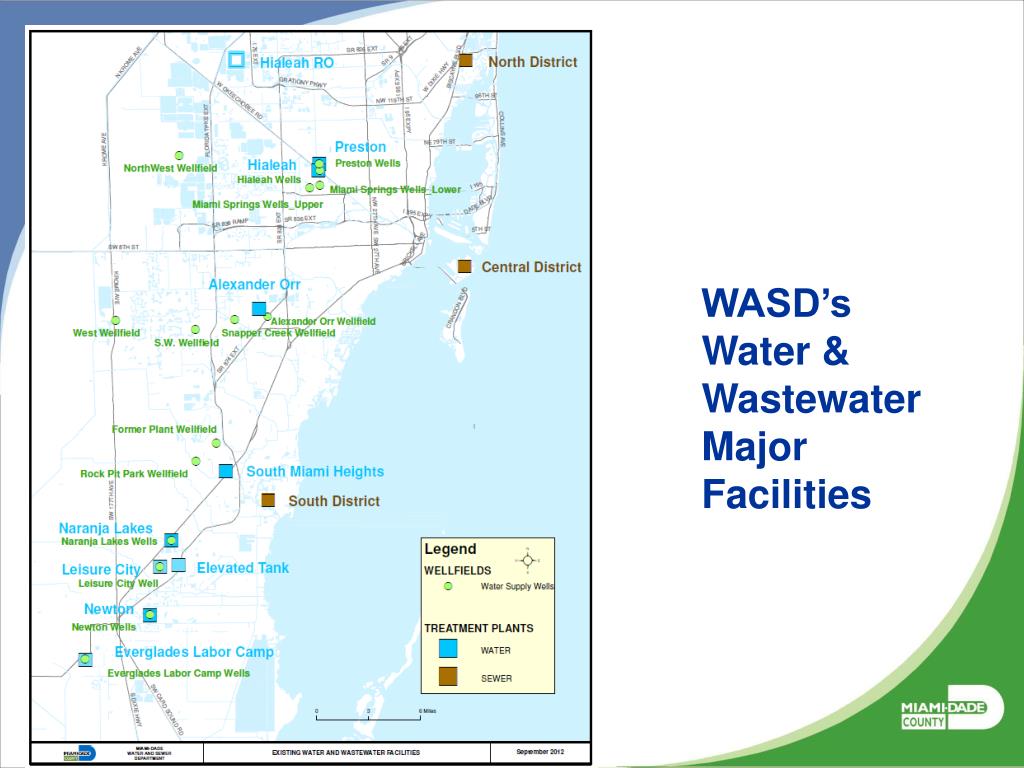 PPT MiamiDade Water and Sewer Department MultiYear Capital