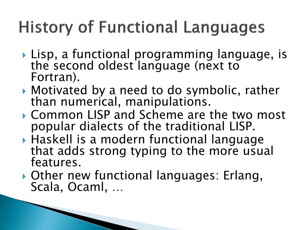 functional programming languages functional programming languages